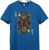 King of Spades Skull T-Shirt Gothic Skeleton Playing Card Biker Crown Tee Gift. 5