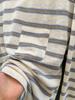 Women's Autumn Color-Block Striped Long-Sleeve Casual T-Shirt