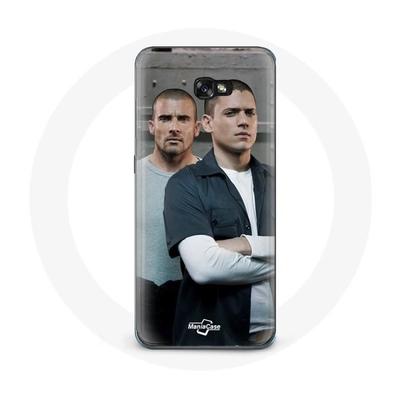 Coque Pour Samsung Galaxy A8 2016 Prison Break Michael Scofield Et Lincoln Burrows