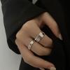Star Trendy Couples Shaped Zircon Ring For Women Fashionable Unique 2023 Design