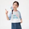 Xiaoyinman Girls' Antibacterial Cotton Printed T-Shirt