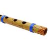 Traditional Handmade Musical Instrument Flute Brown Bansuri Wooden Decor