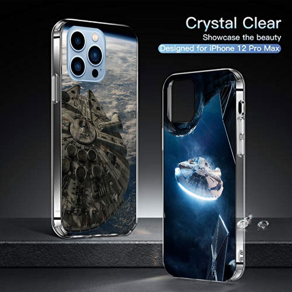 Millennium Falcon in Space Cases Phone Case For Iphone 17E 16E 17 Air 16 Pro Max 15 Pro 14 Plus 11 13 12 Mini Cover Cases Compat