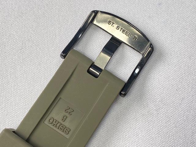 SEIKO R00H015M0 Prospex 22mm Rubber Band Green for SBDL023/V175-0CB0