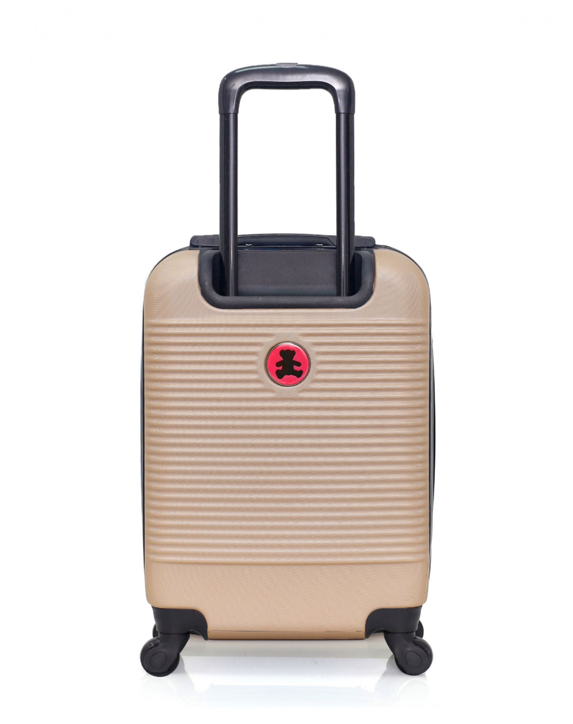 LULU CASTAGNETTE Valise Cabine ABS LULU BEAR CUBE-E