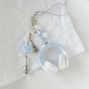 Vibrant Headphone Charm Keychain Keyring Phone Chain Featuring Musical Notes For Birthday Presents and Decorations