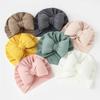 Baby Hat Girls Muslin Hat Bowknot Beanie Cotton Hats Infant Headwear Fashion Headdress Accessories Newborn Turban Hat
