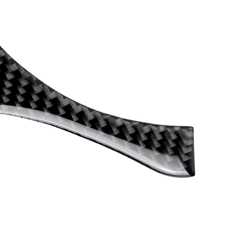 Carbon Fiber Steering Wheel Panel Cover Trim For LEXUS IS250 IS300 IS350 2014-18