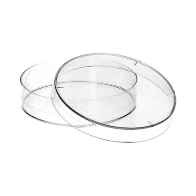 Boîtes de Petri en plastique PS 55 x 14 mm ventilées 15 pcs. - biospace