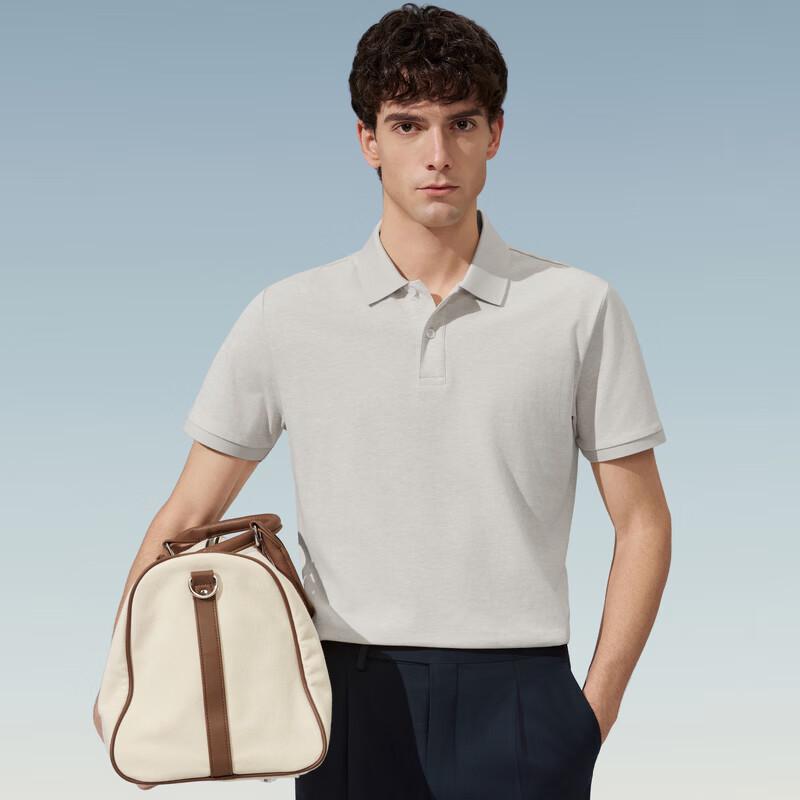 Judger Men's Summer Short Sleeve Business Polo Shirt