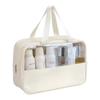 Portable Travel Cosmetic Bag Women Transparent Makeup Bags Large Capacity Bath Wash Bag Multifunction Waterproof Storage Case