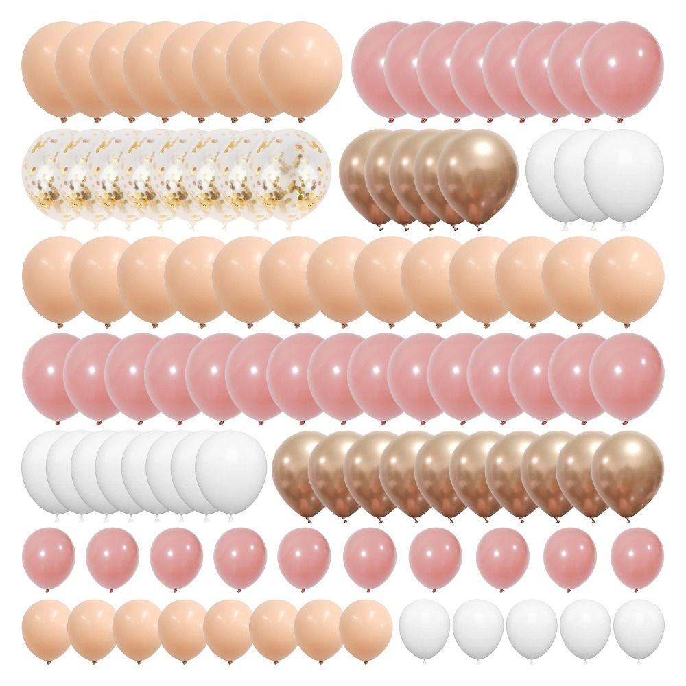 

Золотые воздушные шары, гирлянда, ретро, ​​розовые конфетти, украшения для вечеринки, арка, комплект для девочек