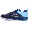 Li Ning Abriebfeste Atmungsaktive Niedrige Laufschuhe Damen Blau Schwarz AVQS003-2