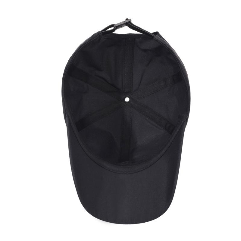 Letter Embroidery Hat Men's Summer Thin Outdoor Baseball Cap Quick-Drying Fishing Sunshade Sun Cap