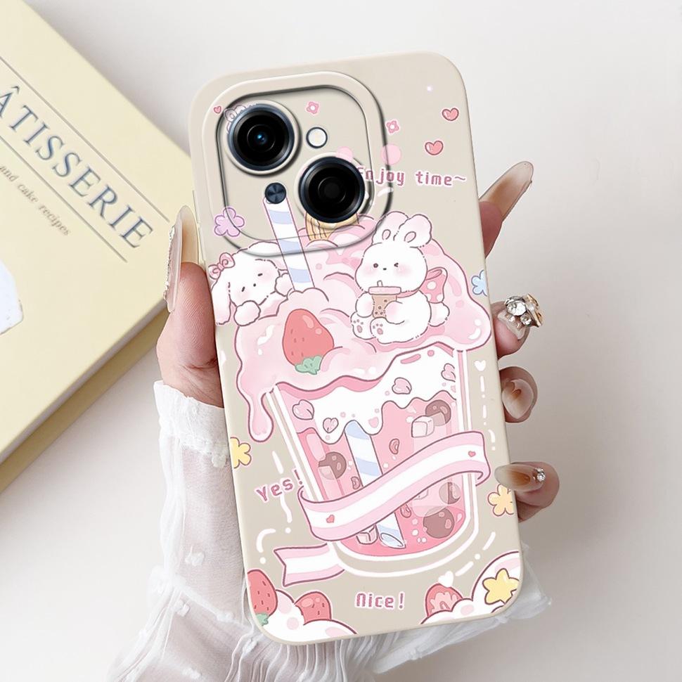 Cute Panda For Tecno Spark Go 1 2024 Case Soft Silicone Cover For Tecno Spark Go 2025 SparkGo 1 Go1 Pop 9 Pop9 Case Bags 6.67"