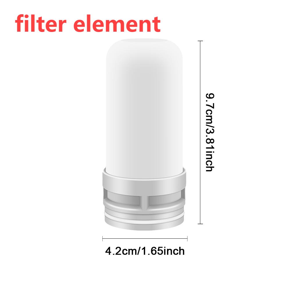 Фильтр-очиститель для водопроводной воды Сменный моющийся для кухонного крана Долговечный Керамический Фильтр Девятиступенчатый Очистка Удаление бактерий