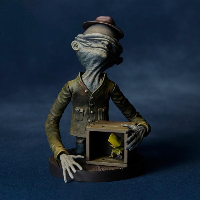 Little Nightmares Halloween Monster Steward Figurine Mini Model Desktop Car Pc Decoration Figurine Decor Festival Festival Gift