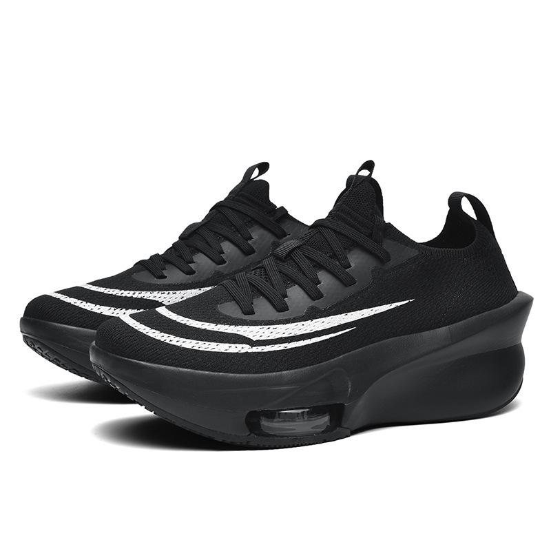 22 Spring and Summer Large Size Fly-woven Running Shoes Outdoor Hiking Air Cushion Leisure Sports Tide Shoes