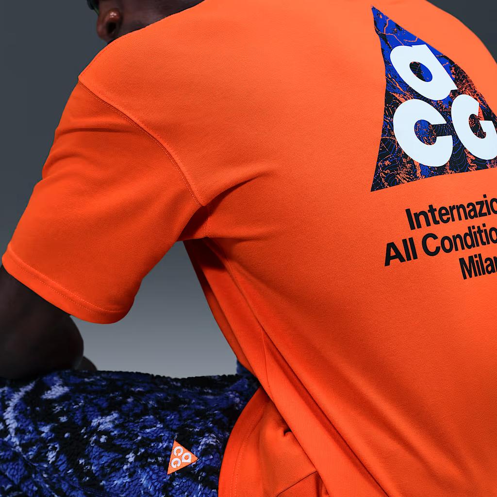 Nike X Inter Milan ACG Series Crew Neck Short Sleeve Quick Dry Soccer T-Shirt Men Tops IF0513-819