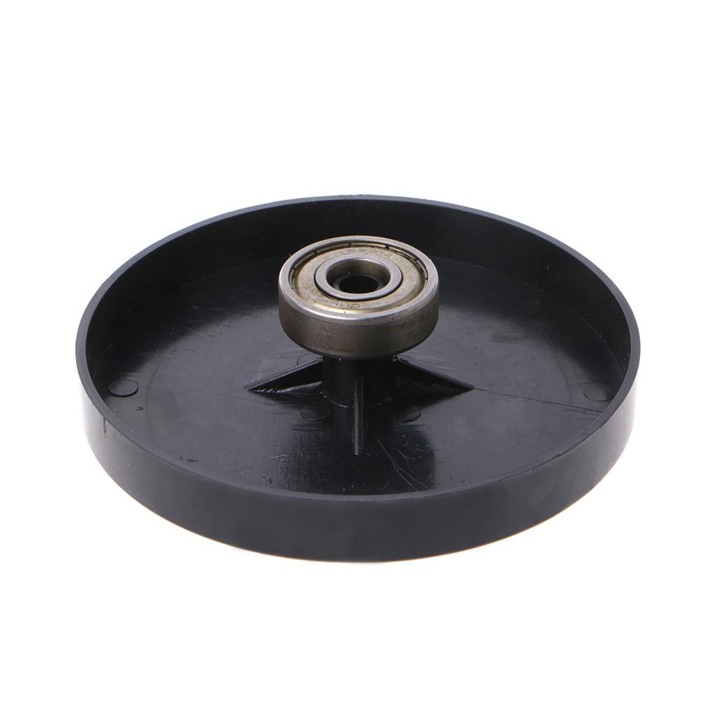 11.5cm Plastic Turntable Pottery Clay Sculpture Tools 360 Flexible Rotation