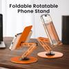 Folding Mobile Phone Holder Stand 360 ° Rotating Table Cell Phone Stand  Mobile Phone