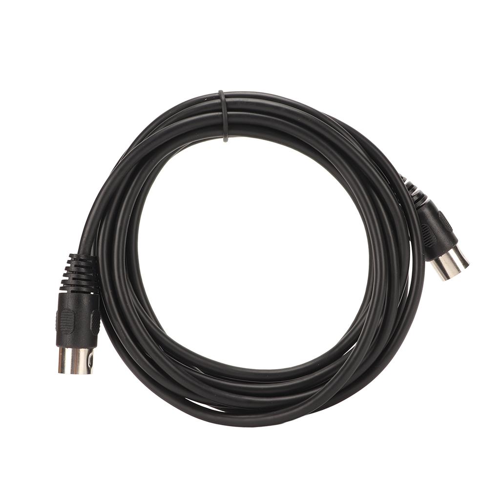 7 Pin DIN Cable Male to Male Plug and Play Big DIN Extension Cord for Computer Medical Device 9.8ft