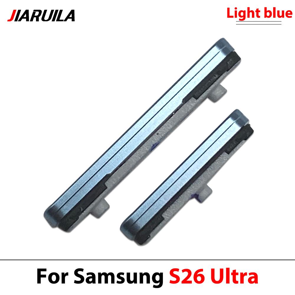Nové Pro Samsung S16 Ultra S16 Plus S16 Tlačítko Napájení Hlasitosti Přepínač Zapnout Vypnout Boční Tlačítka Náhradní Díly pro Opravu