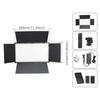 U800 600 LED Video Panel Light Kit Camera Light Studio Photography Lamp Dimmable 3200-5600K for Gaming Stream Conference Makeup