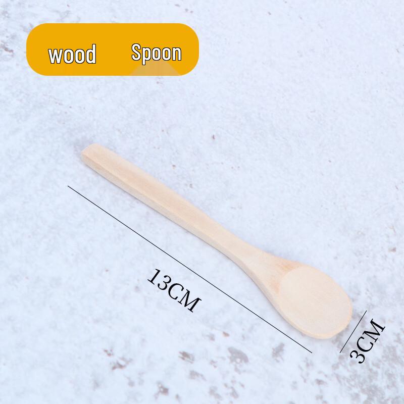 

ZISIZ Japanese Style Small Wooden Spoons