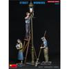 Miniart 1/35 Scale Street Workers (3 Figures) Plastic Model Kit MA38081