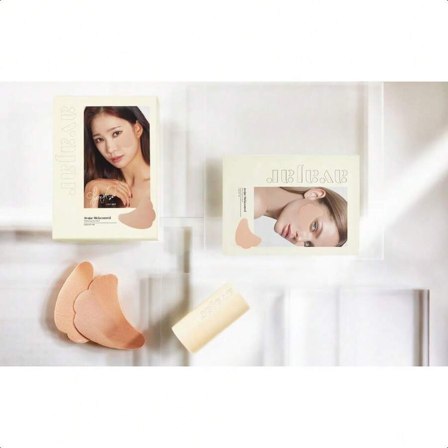 Avajar Melacontrol Augenpflaster (10 Stück)- Koreanische Hautpflege I Augenmaske für UV-Schutz & fahle Haut I Mit Niacinamid & Centella I Golf