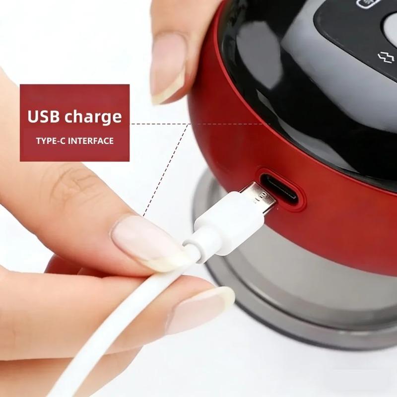 2026 New Muscle Recovery Rechargeable Electric Vacuum Cupping Set Wireless 6/12 Level Skin Scraping Massage Guasha Tool for Household Use