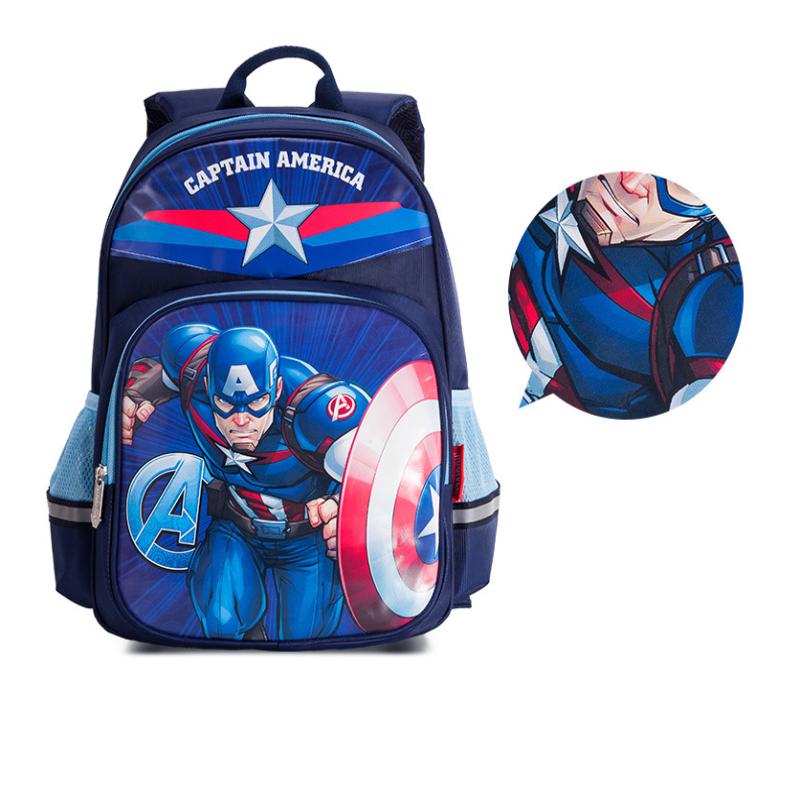 Sky blue, Small damdos Backpacks Captain America Children Primary Schoolbag School Bags Teenager Student Backpack Dayback Waterproof Sky blue, Small damdos Backpacks Captain America Children Primary Schoolbag School Bags Teenager Student Backpack Dayback Waterproof