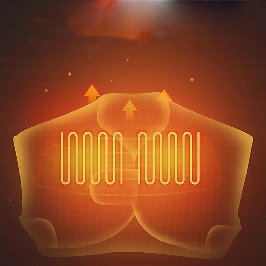 Newly Upgraded Dual Control 9 Heating Vest Constant Temperature Intelligent Electric Heating Vest