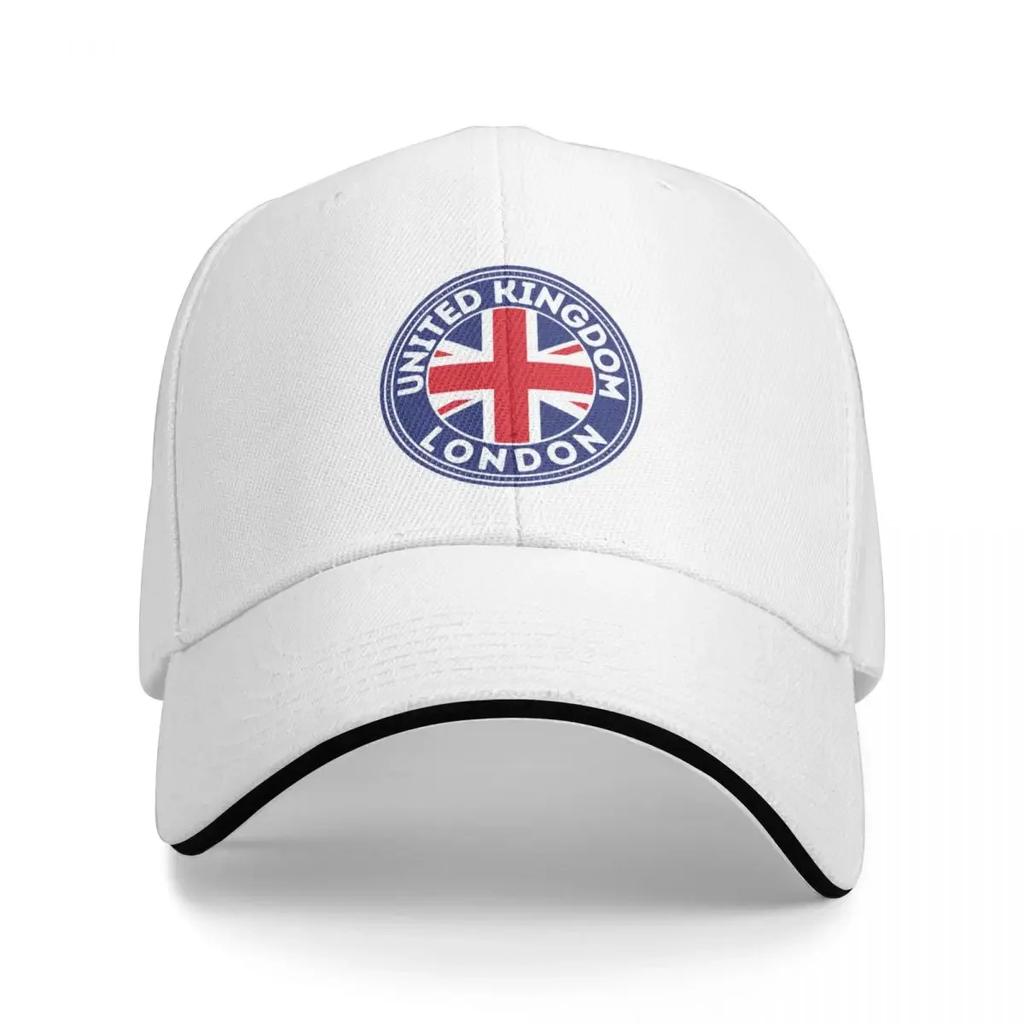 London British Flag Souvenir Baseball Cap Beach Outing Big Size Hat Men Luxury Brand Women's