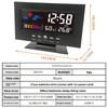 Multi-functional Weather Station Clock Thermometer Hygrometer Calendar Digital LCD Display Temperature and Humidity Meter2