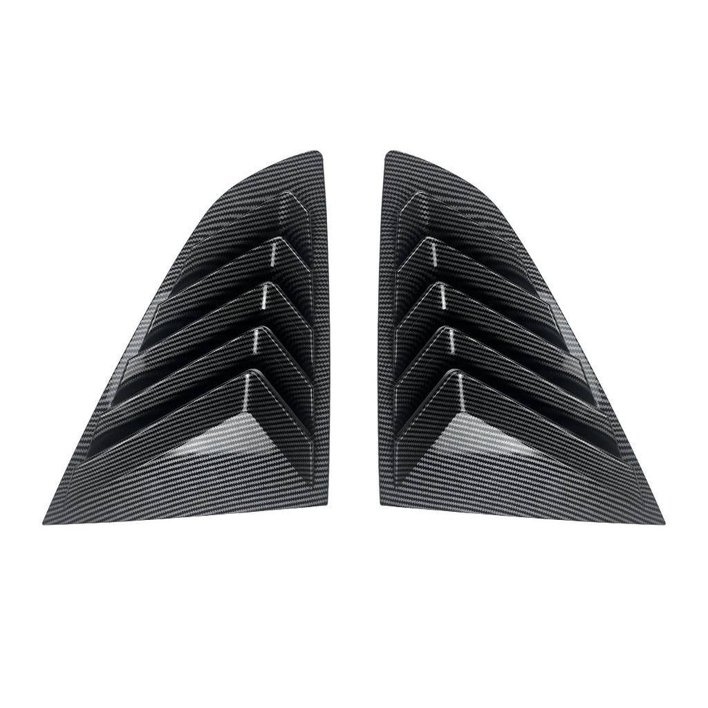 For BMW 2 Series F44 - ABS Rear Side Window Louver Shutter Trim Rear Side Glass Windshield Sun Shade Triangle Trim