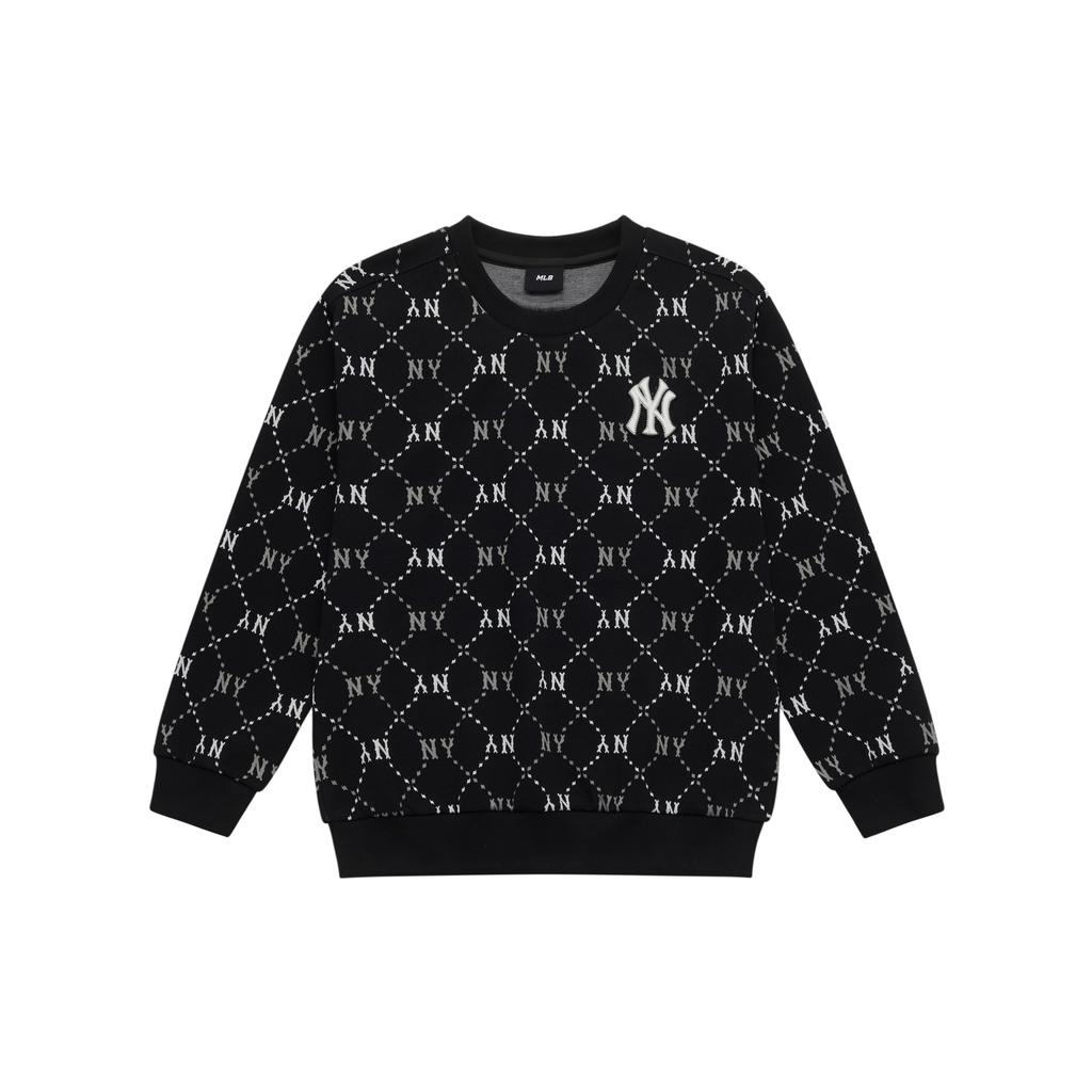 New MLB Sweatshirt MONOGRAM Reading Collection Black Teenagers 7AMTMD251-50BKS