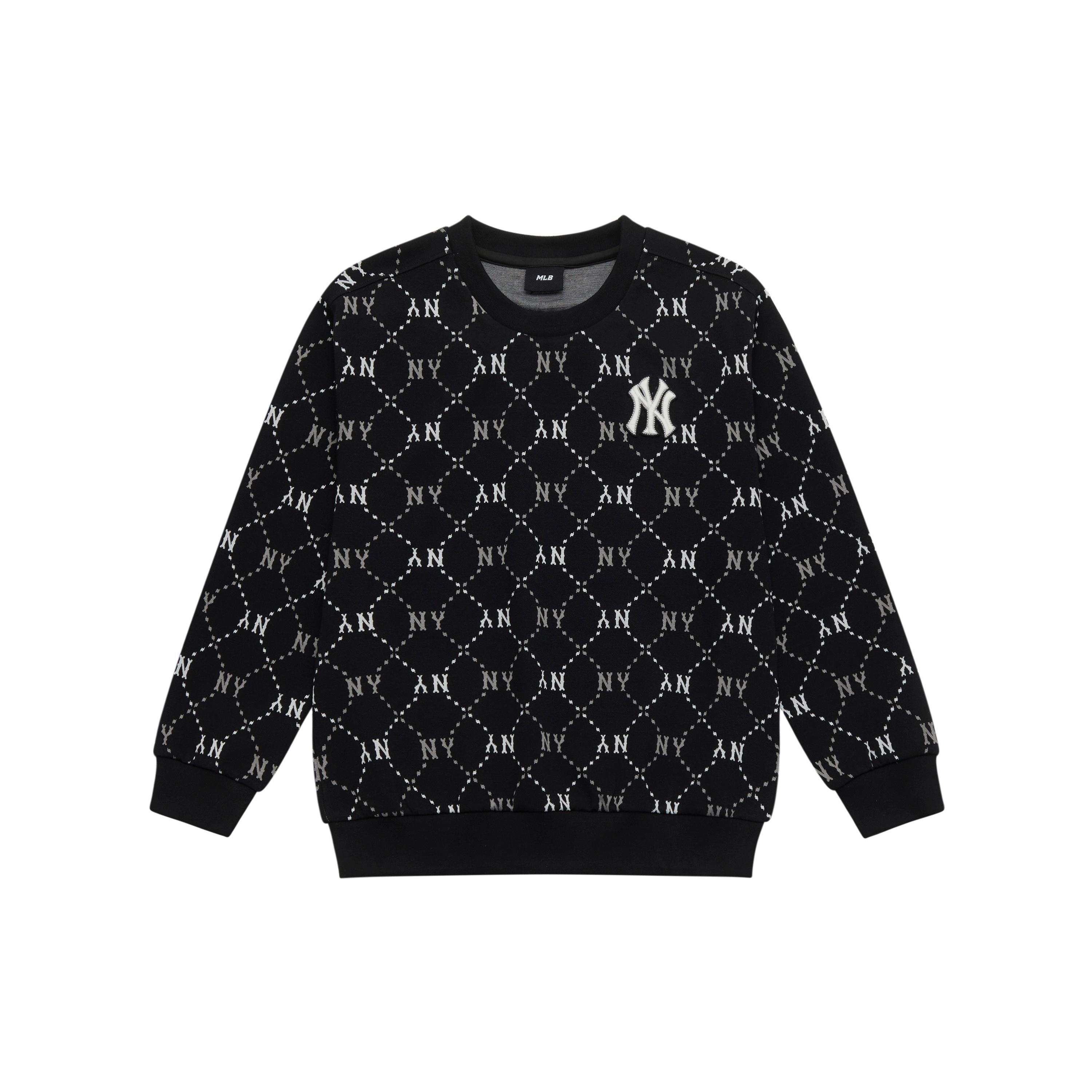 

New MLB Sweatshirt MONOGRAM Reading Collection Black Teenagers 7AMTMD251-50BKS 140