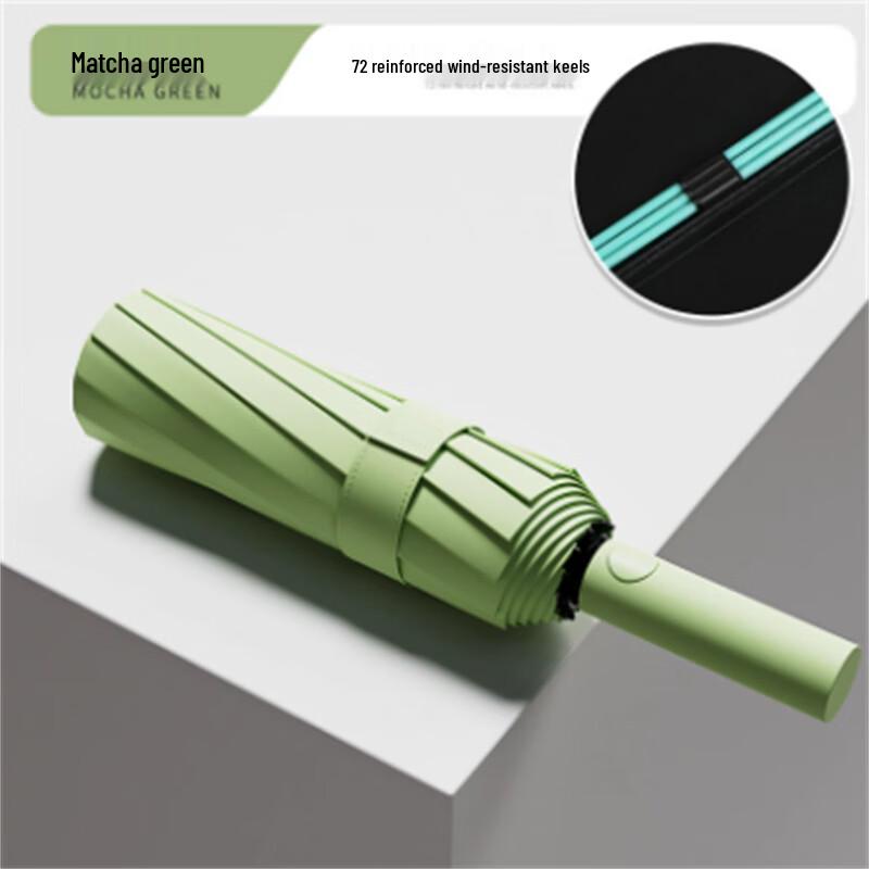 Ximengyuan Automatic Oversized 72-Rib Sun/Rain Umbrella