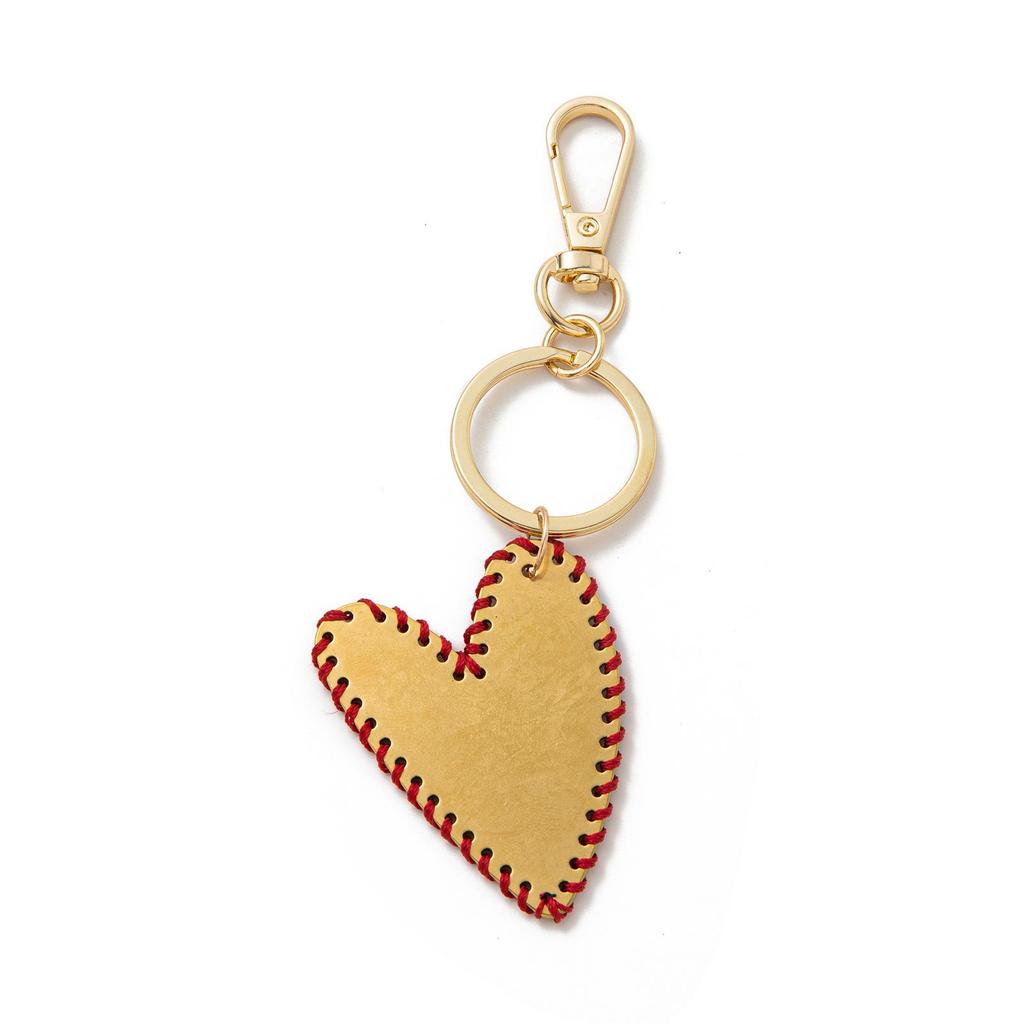 European DIY Fashion Keychain & Brooch: 18K Copper-Plated Pendant Accessories for Bags