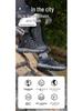 Men's Large Size Thick Sole Mesh Hiking & Trekking Shoes - Outdoor Casual Footwear