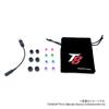 Maestraudio MAPro1000 TEKKEN Edition KAZUYA collaboration limited production type wired earphones with 10mm dynamic driver Sound tune for fighting
