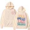 It's A Good Day Toplay Pickleball Hoodie Unisex Clothing Casual Long Sleeve Sweatshirt  Fleece Cotton Oversized Hoodies