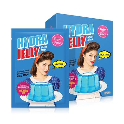 FAITF IN FACE Hydra Jelly Collagen Mask Pack 7 Sheets (hyaluronic Acid Moisture Mask Pack)