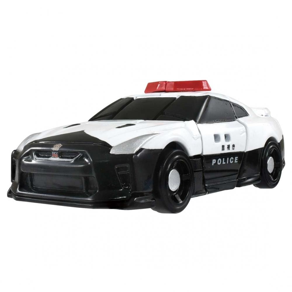 TAKARA TOMY "Tomica Job Labor JB01 Police Braver Nissan NISSAN GT-R Patrol Car" Mini Car Car Toy 3 Years Old and Over Toy Safety Standards Passed ST M