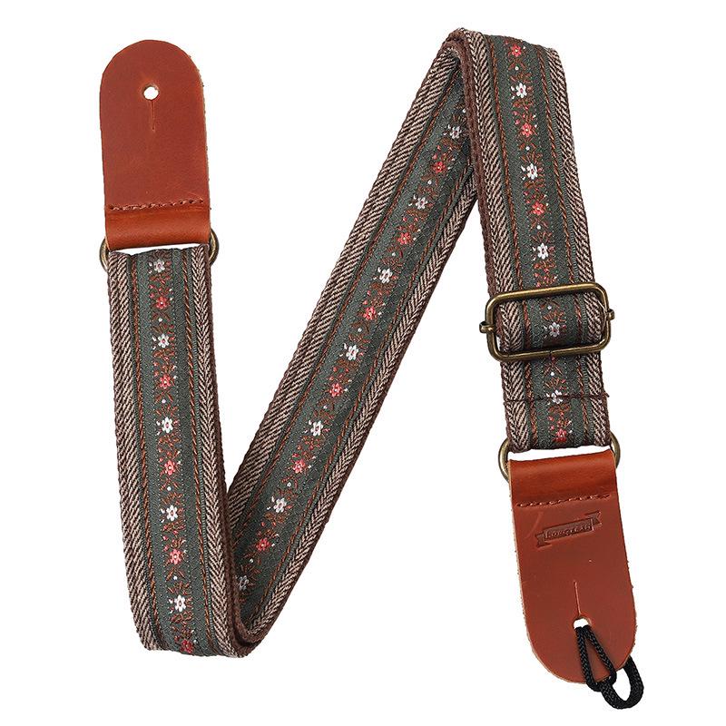 Longteam Embroidered Ukulele Strap