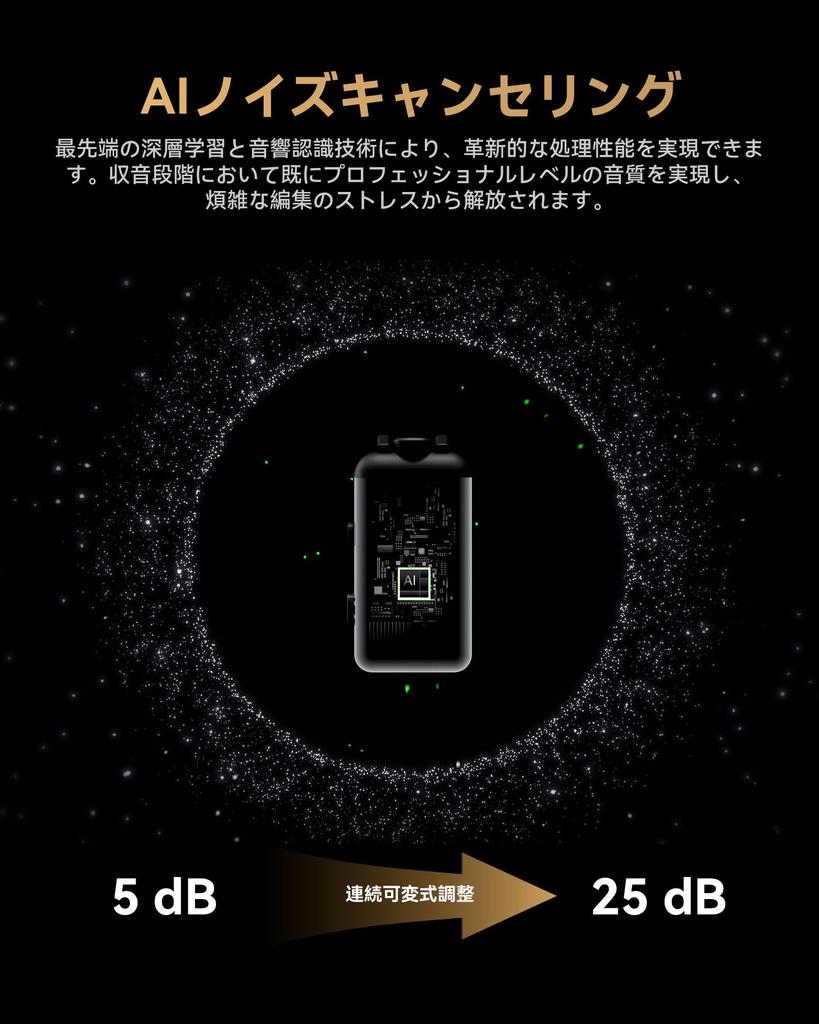 Hollyland LARK MAX 2 Wireless Microphone Set with OWS Earphones AI Noise Up to 340m Transmission Compatible with and Cameras Transmitter 1 Receiver