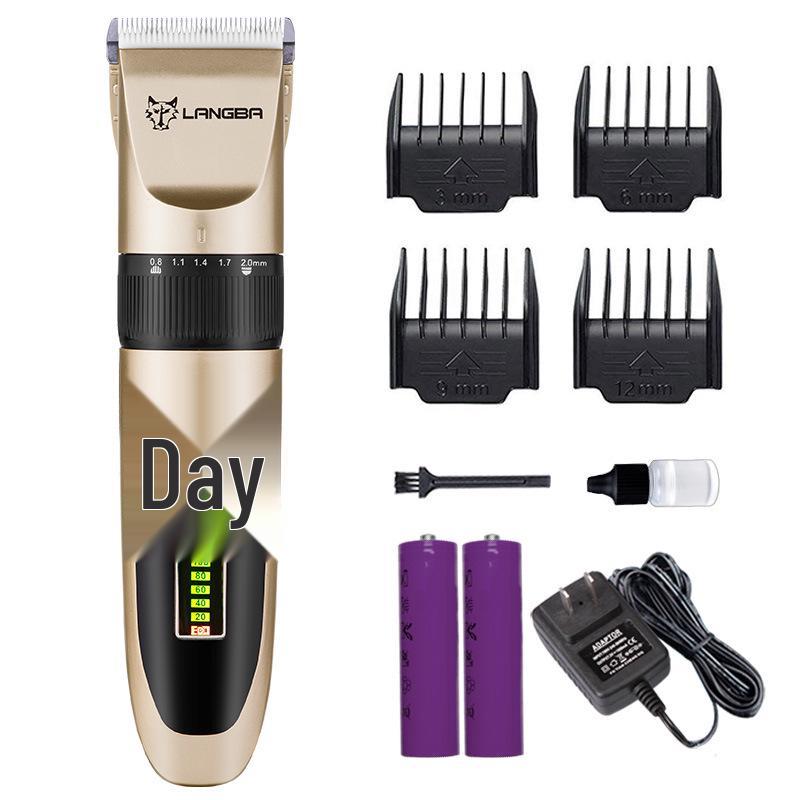 High-Power Rechargeable Dog Hair Trimmer Export Custom Model