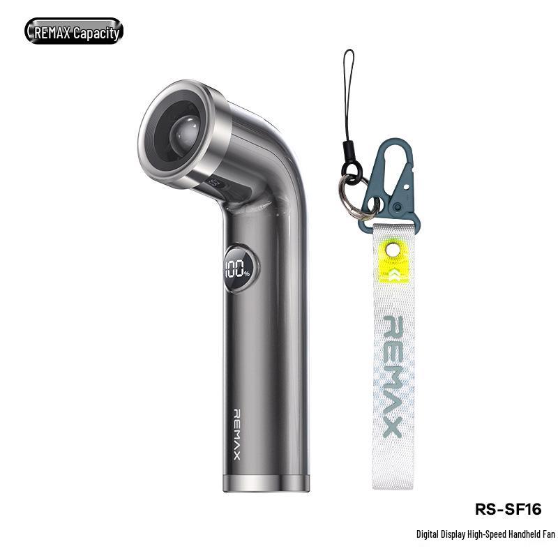 

Remax Turbo Mini Silent Rechargeable Handheld Fan – 100 Speeds for High Wind RS-SF16